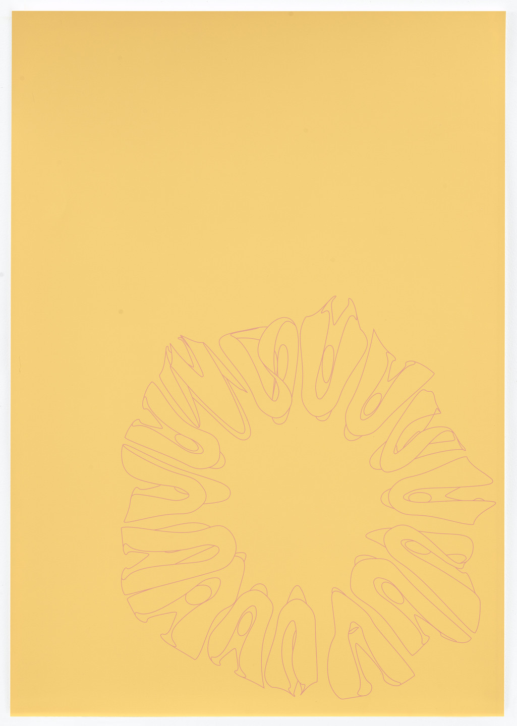 Jorge Pardo. Untitled from Program. 2012