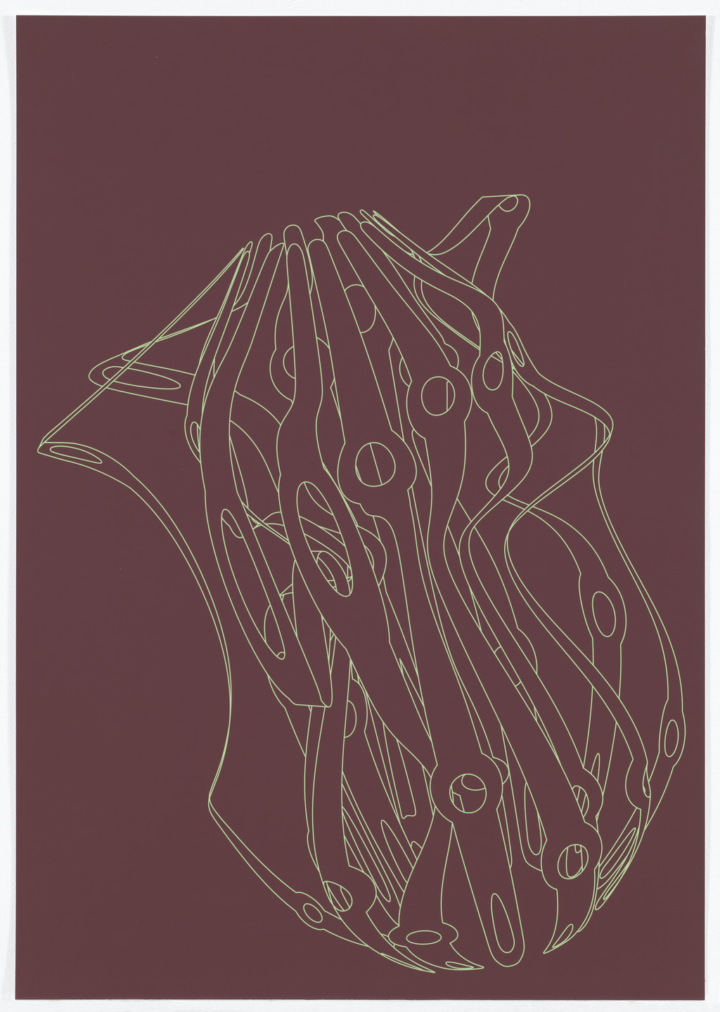 Jorge Pardo. Untitled from Program. 2012
