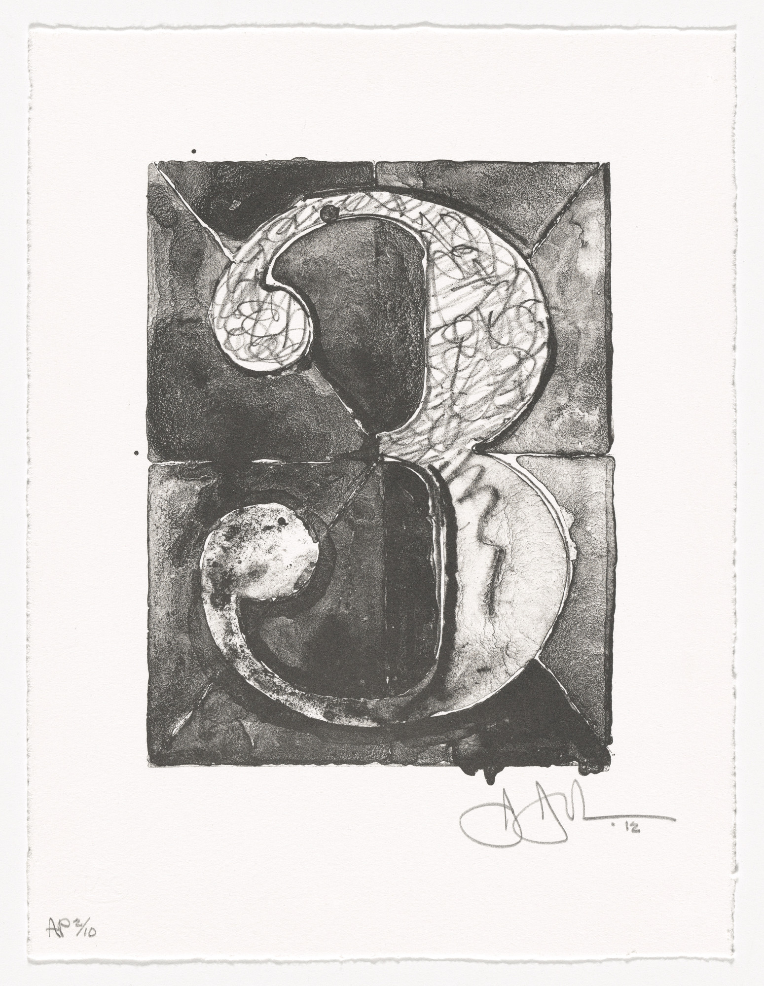 Jasper Johns. 3 from 0–9