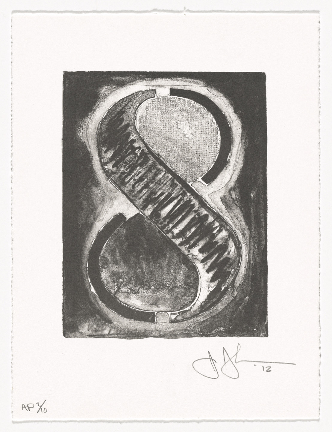 Jasper Johns. 8 from 0–9. 2013 | MoMA