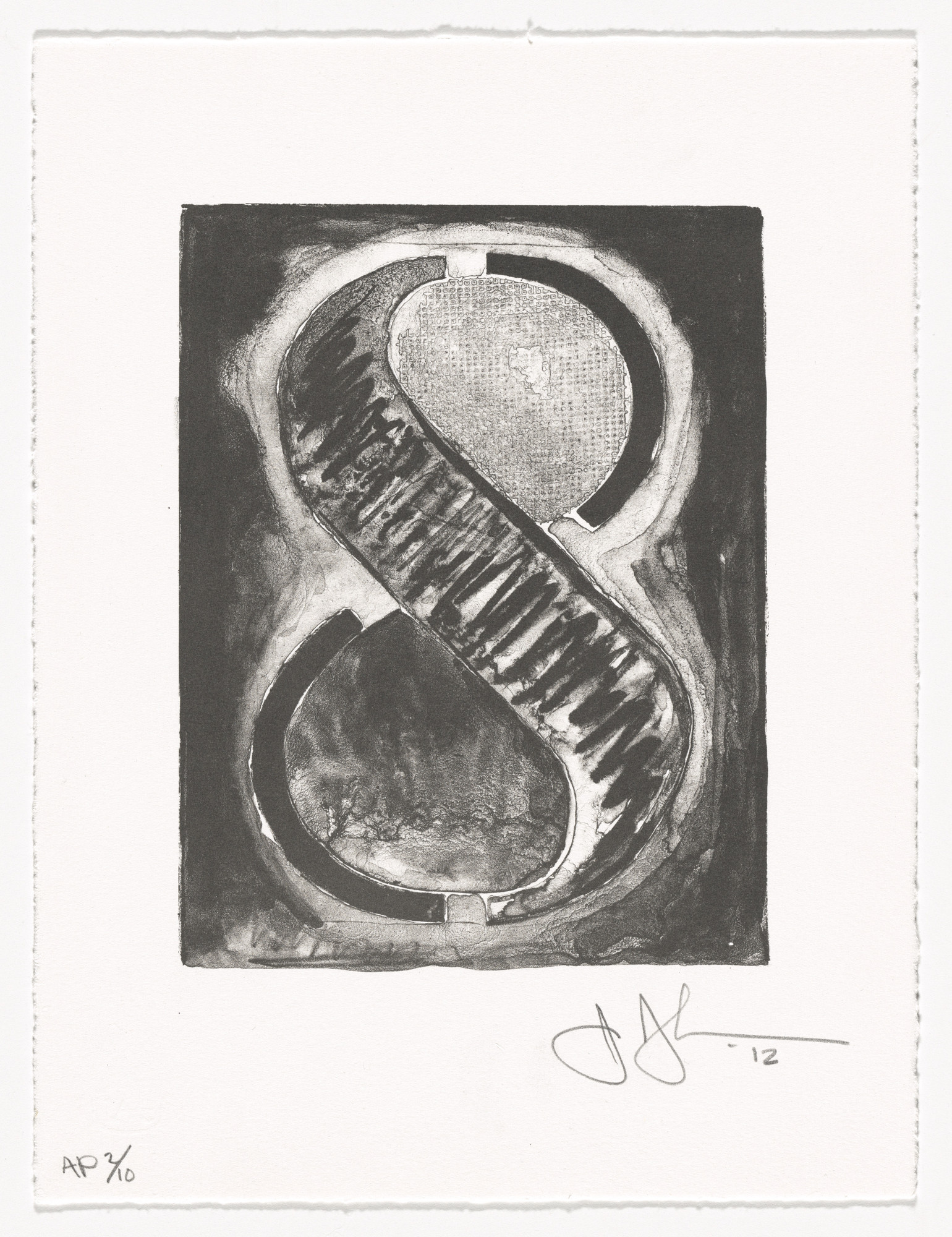 Jasper Johns. 8 from 0–9