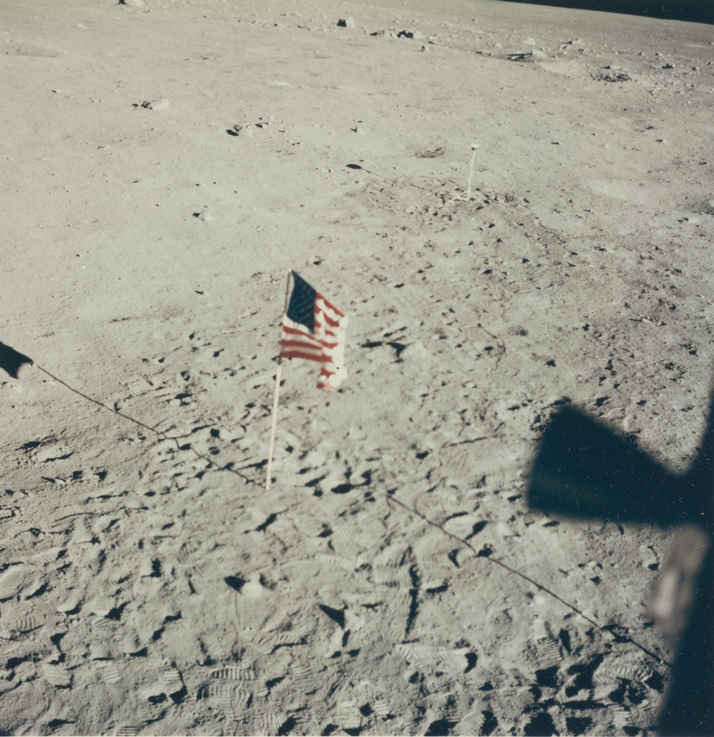 NASA. Untitled photograph from the Apollo 11 mission. July 20, 1969