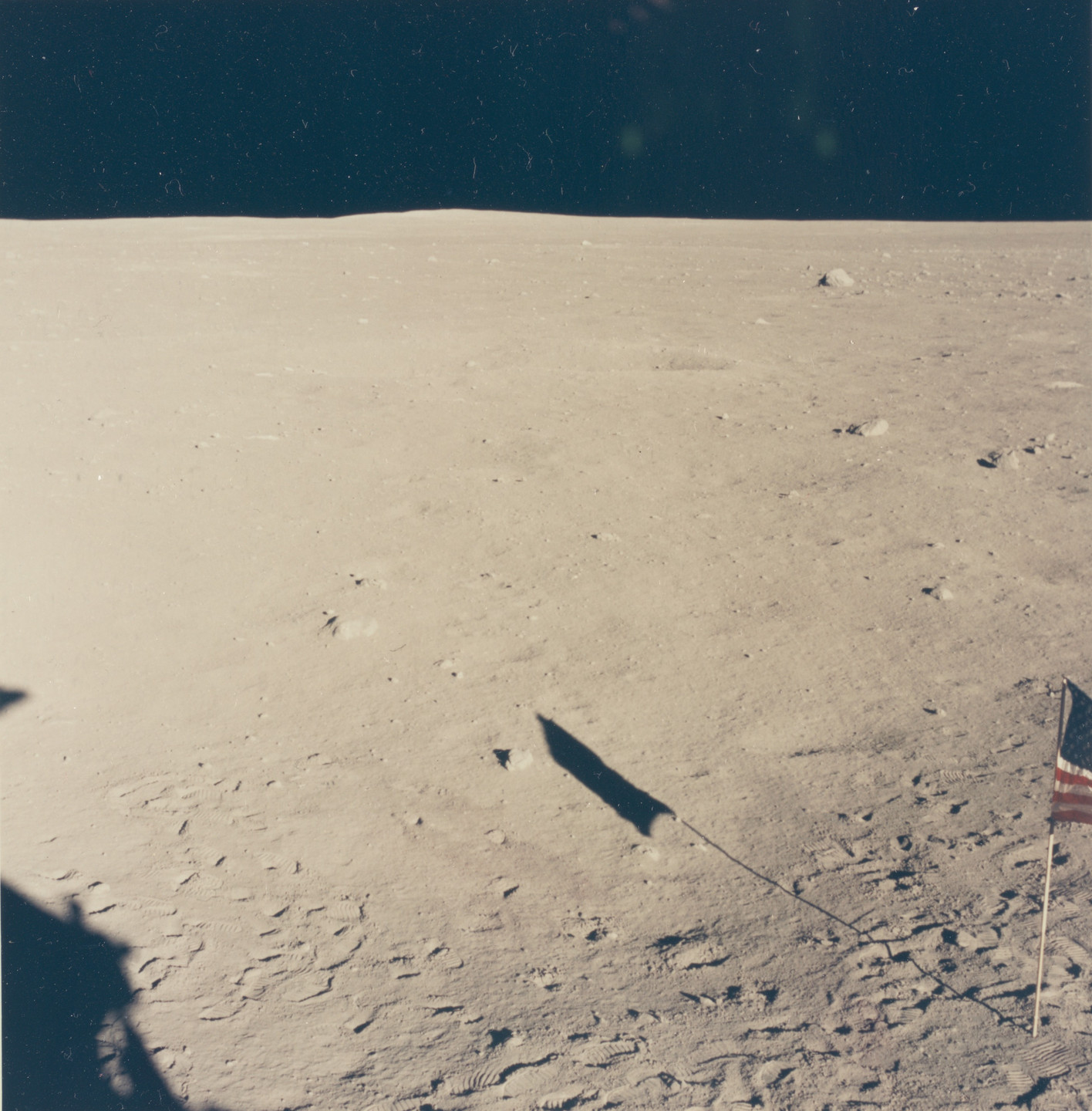 NASA. Untitled photograph from the Apollo 11 mission. July 20, 1969