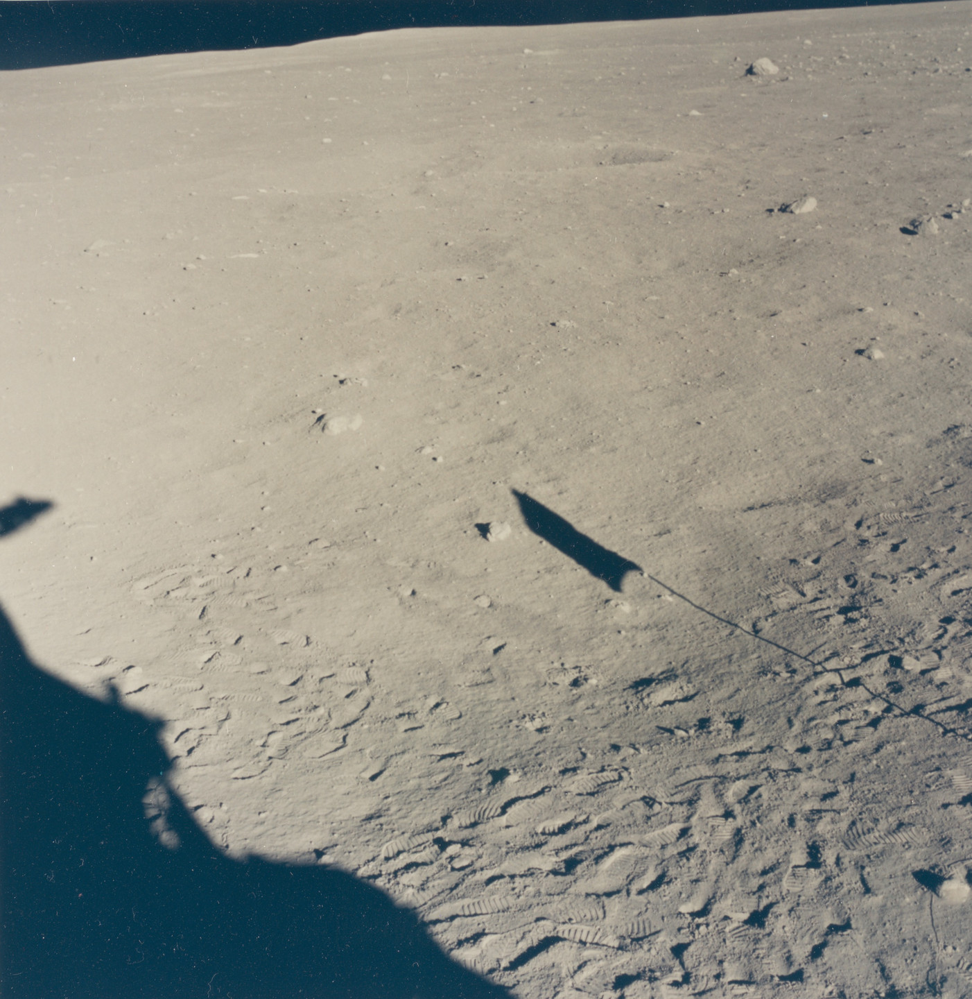NASA. Untitled photograph from the Apollo 11 mission. July 20, 1969