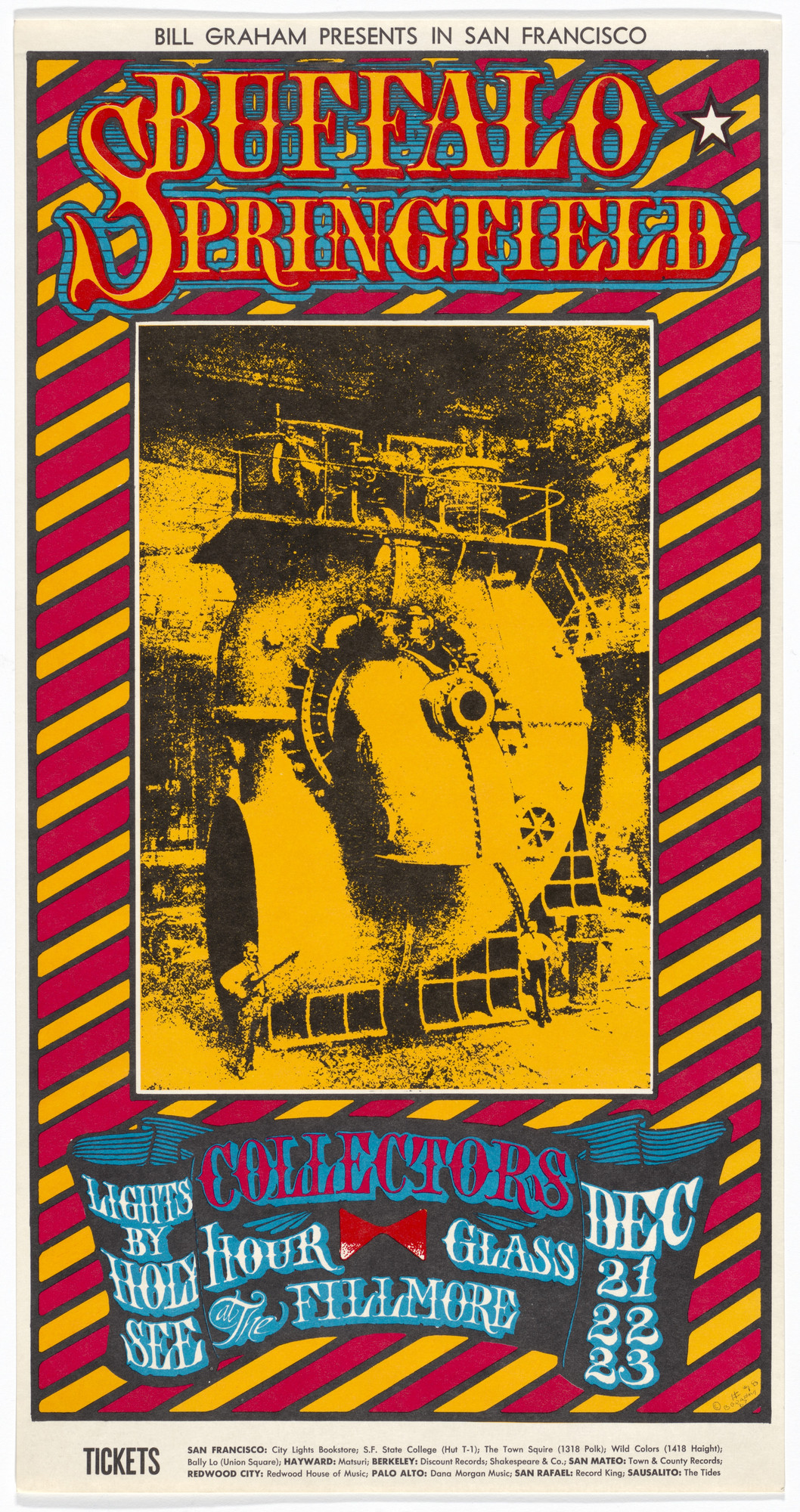 Stanley Mouse, Alton Kelley. Buffalo Springfield, Collectors, Hour 