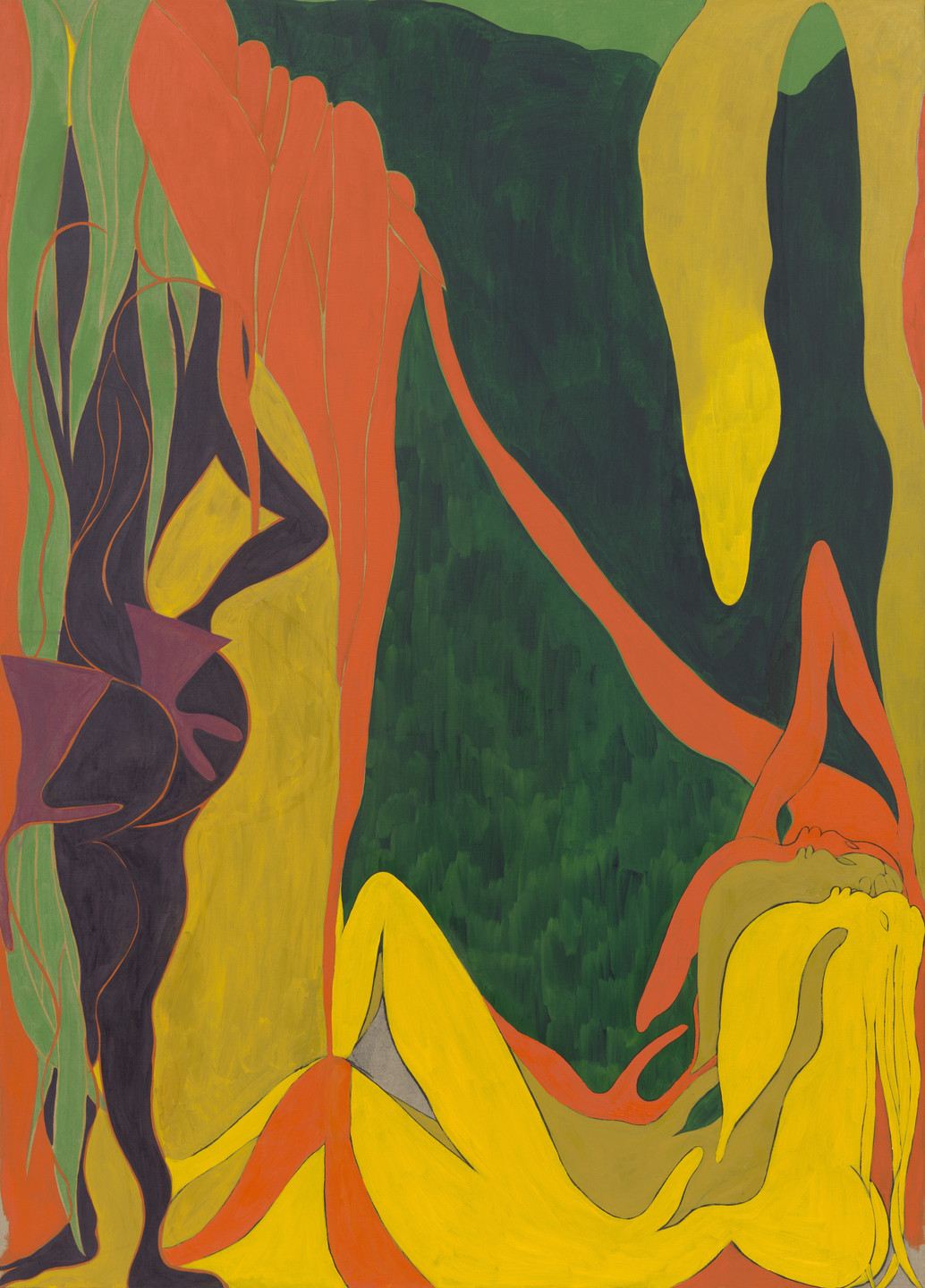 Chris Ofili. The Raising of Lazarus. 2007