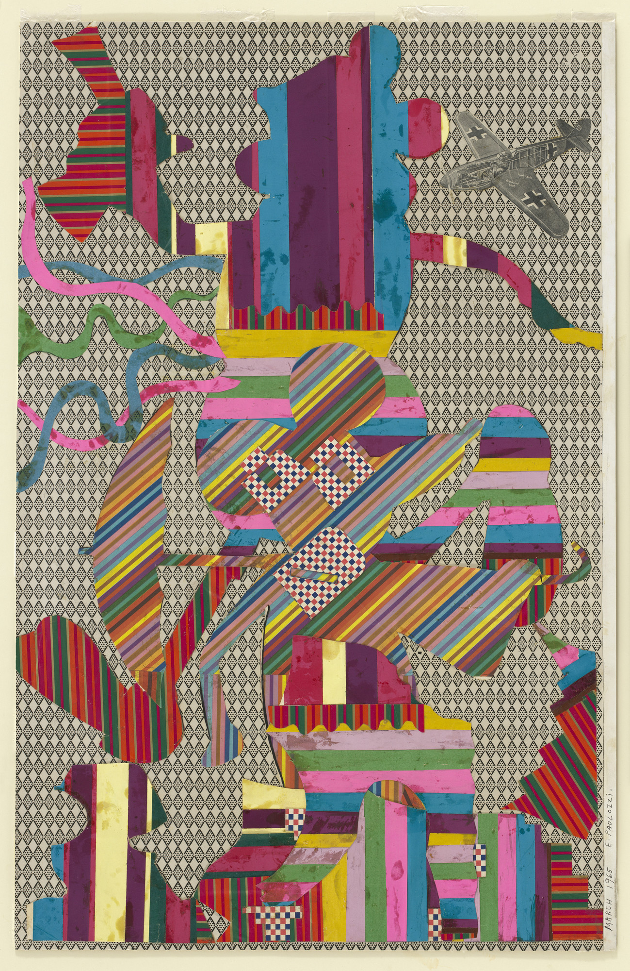 Eduardo Paolozzi. Wittgenstein at the Cinema Admires Betty Hutton
