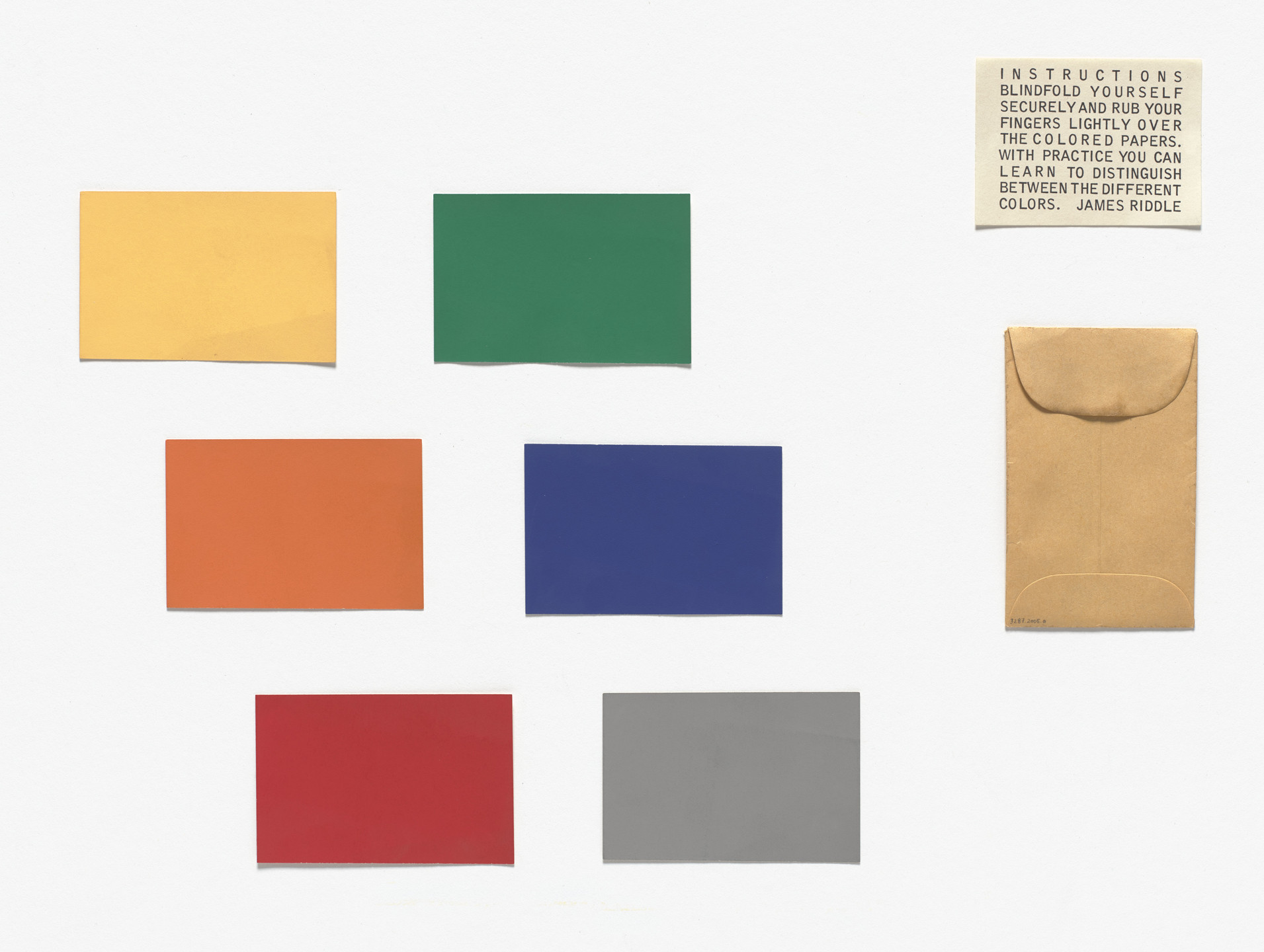 James Riddle. E.S.P. Fluxkit (DOP). c. 1967