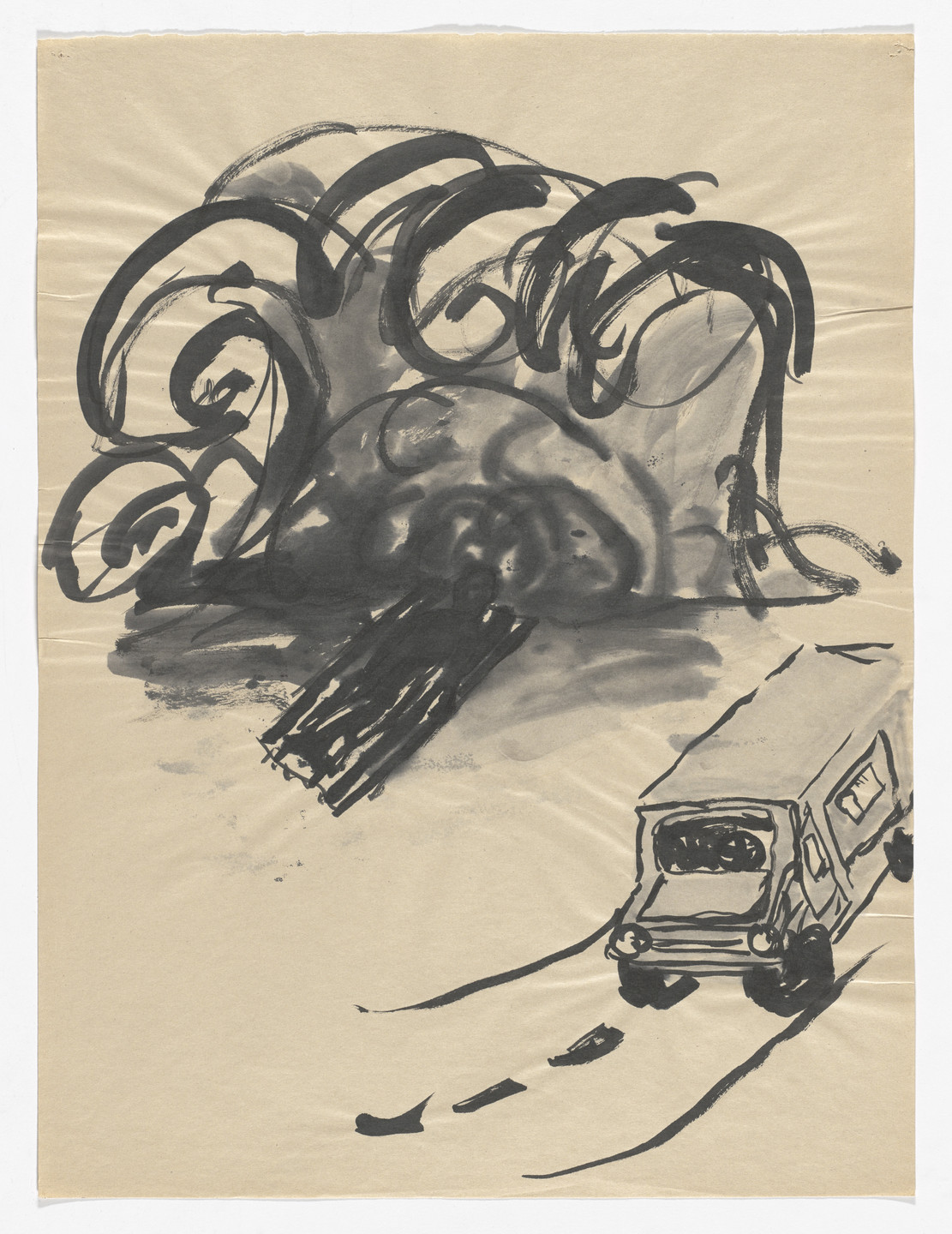 Meg Cranston. Maui Bread Truck from God Love the Tragic Artist: Meg Cranston on the Life of Marvin Gaye. 1995