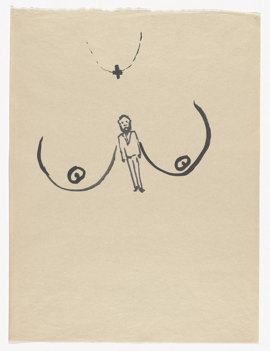 Meg Cranston. Little Marvin in the Bosom of the Church Ladies (#2) from God Love the Tragic Artist: Meg Cranston on the Life of Marvin Gaye. 1995