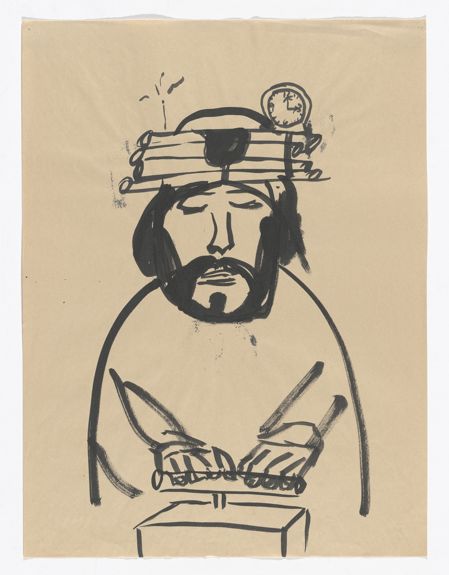 Meg Cranston. Self Destruction (Method 2) from God Love the Tragic Artist: Meg Cranston on the Life of Marvin Gaye