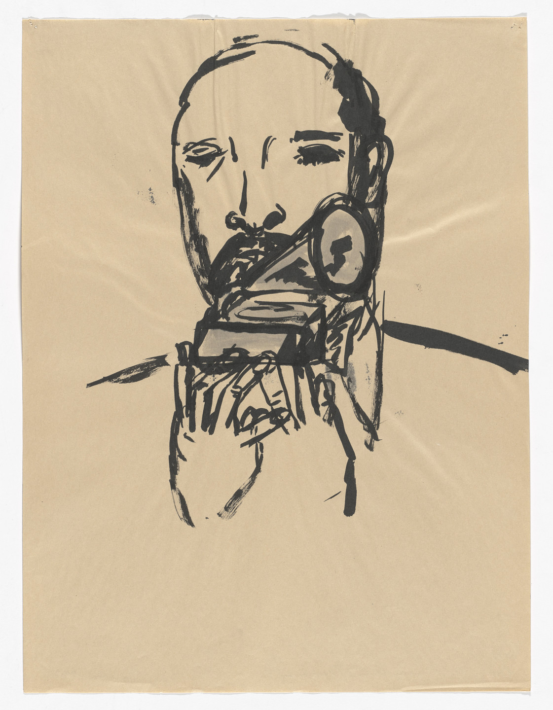 Meg Cranston. Kissing the Grammy Award (Version #2) from God Love the Tragic Artist: Meg Cranston on the Life of Marvin Gaye. 1995