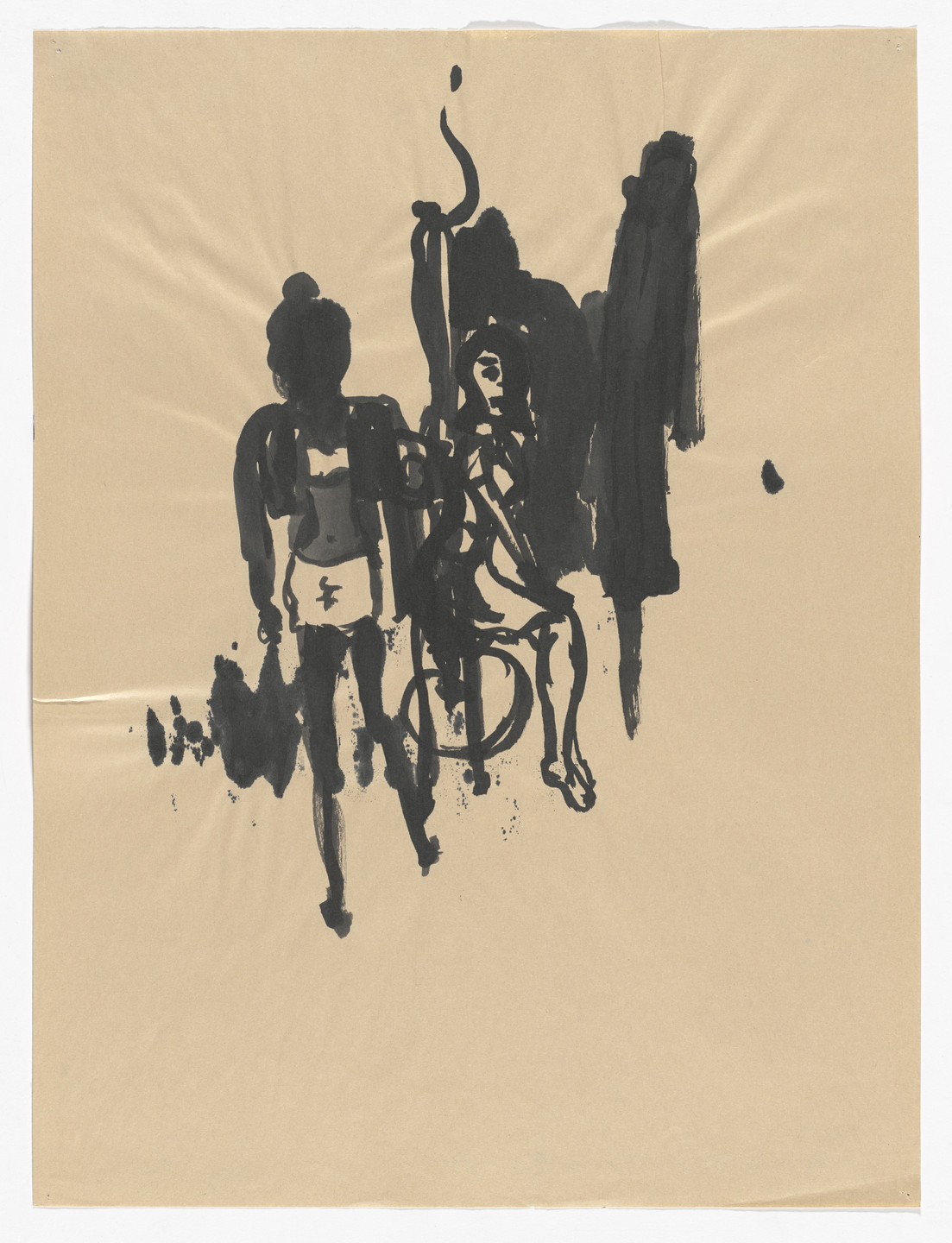 Meg Cranston. Hollywood Blvd. (Outside M.G.'s Recording Studio) from God Love the Tragic Artist: Meg Cranston on the Life of Marvin Gaye. 1995