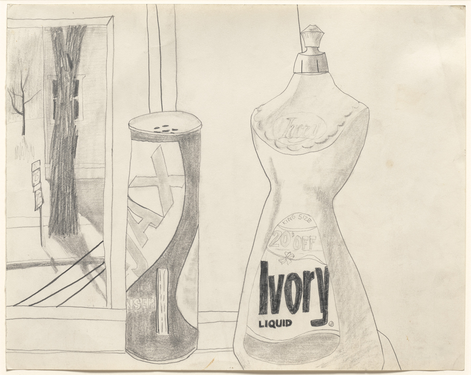 Robert Gober. Untitled (Ivory Soap drawing). 1975