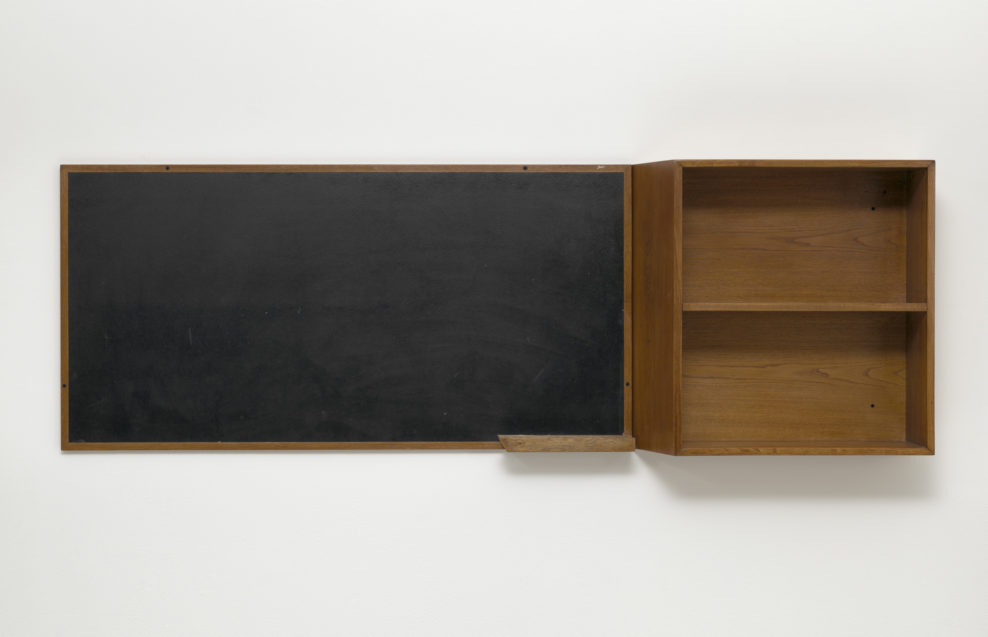 Charlotte Perriand, Le Corbusier (Charles-Édouard Jeanneret). Wall bookcase and blackboard from the Maison du Brésil. 1959