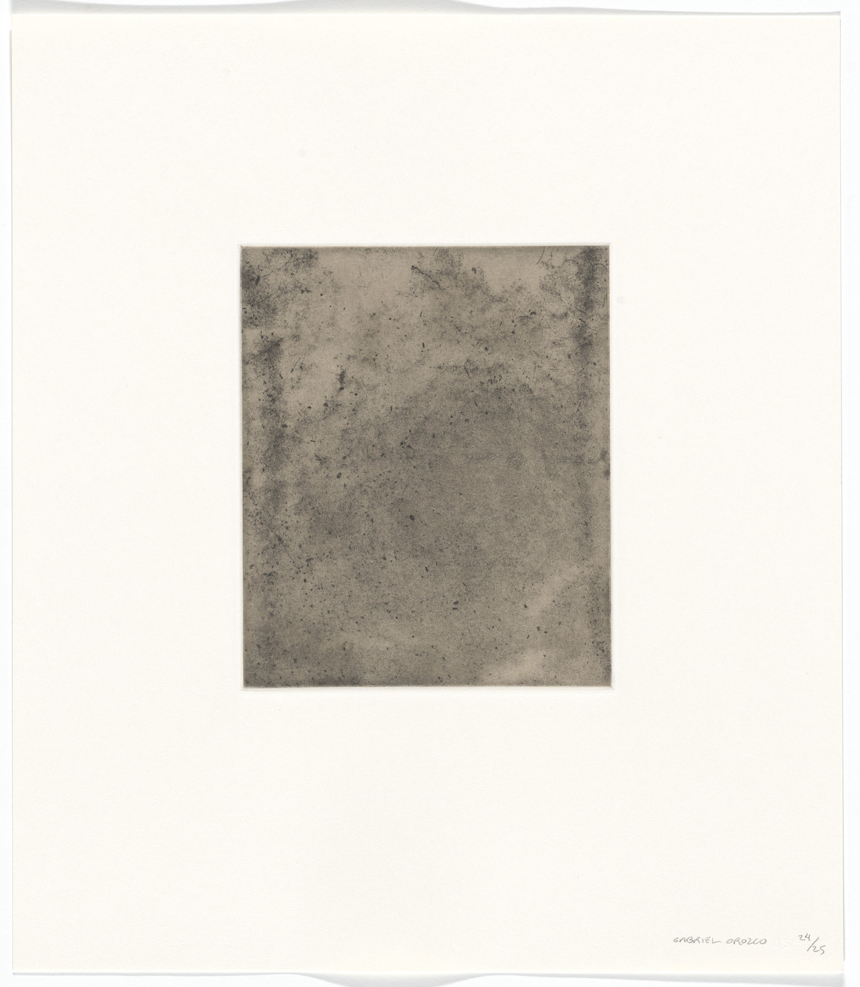 Gabriel Orozco. Untitled from Polvo Impreso (Lint Book). 2002