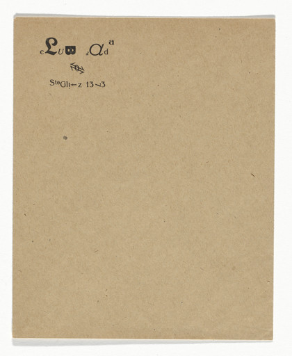 Club Dada Berlin Stationery Envelope