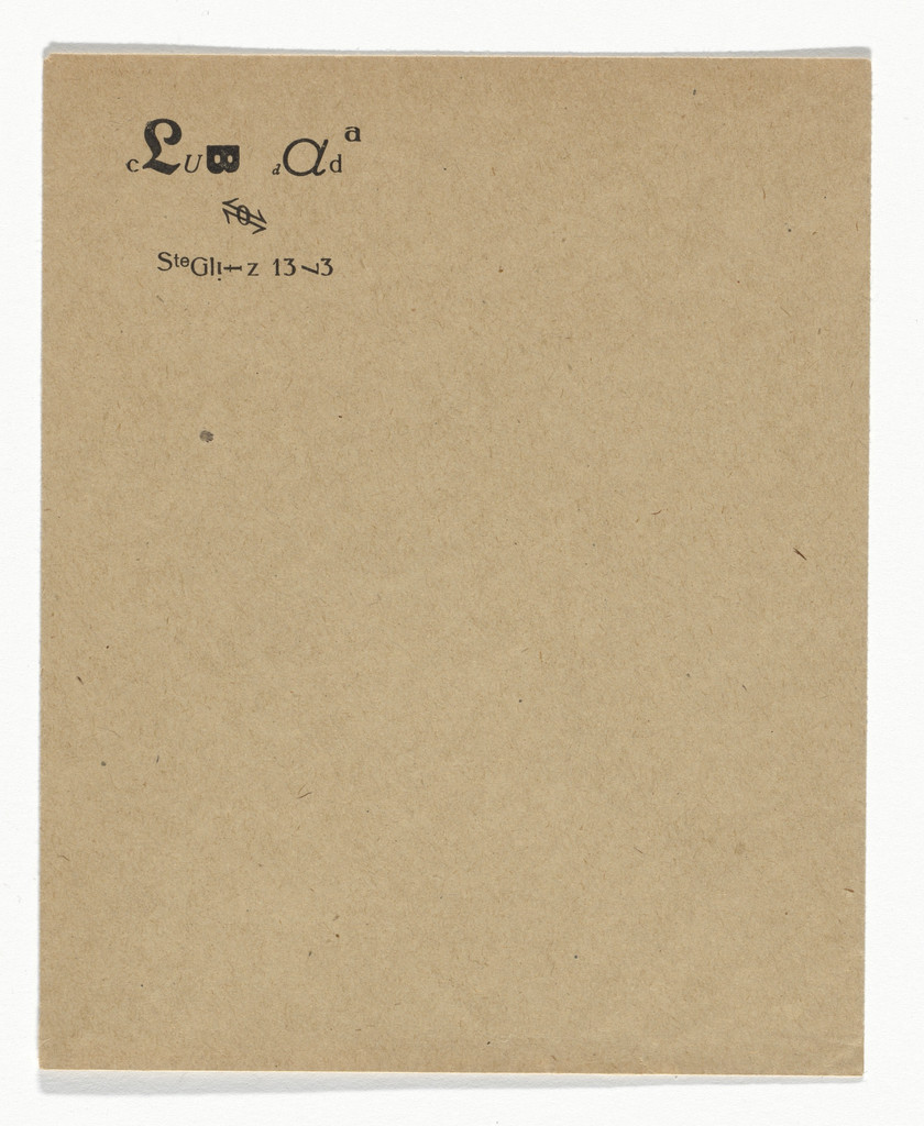 Club Dada Berlin Stationery Envelope