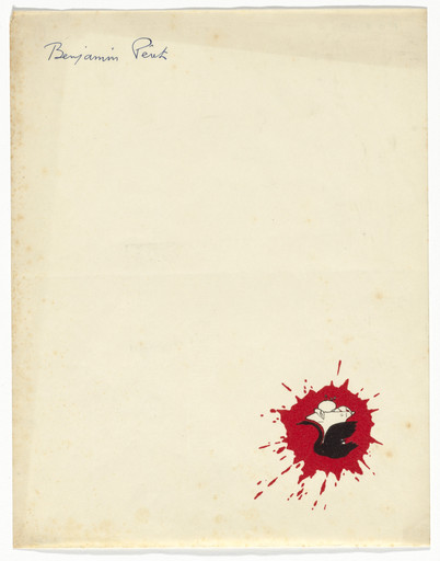 Benjamin Péret Letterhead