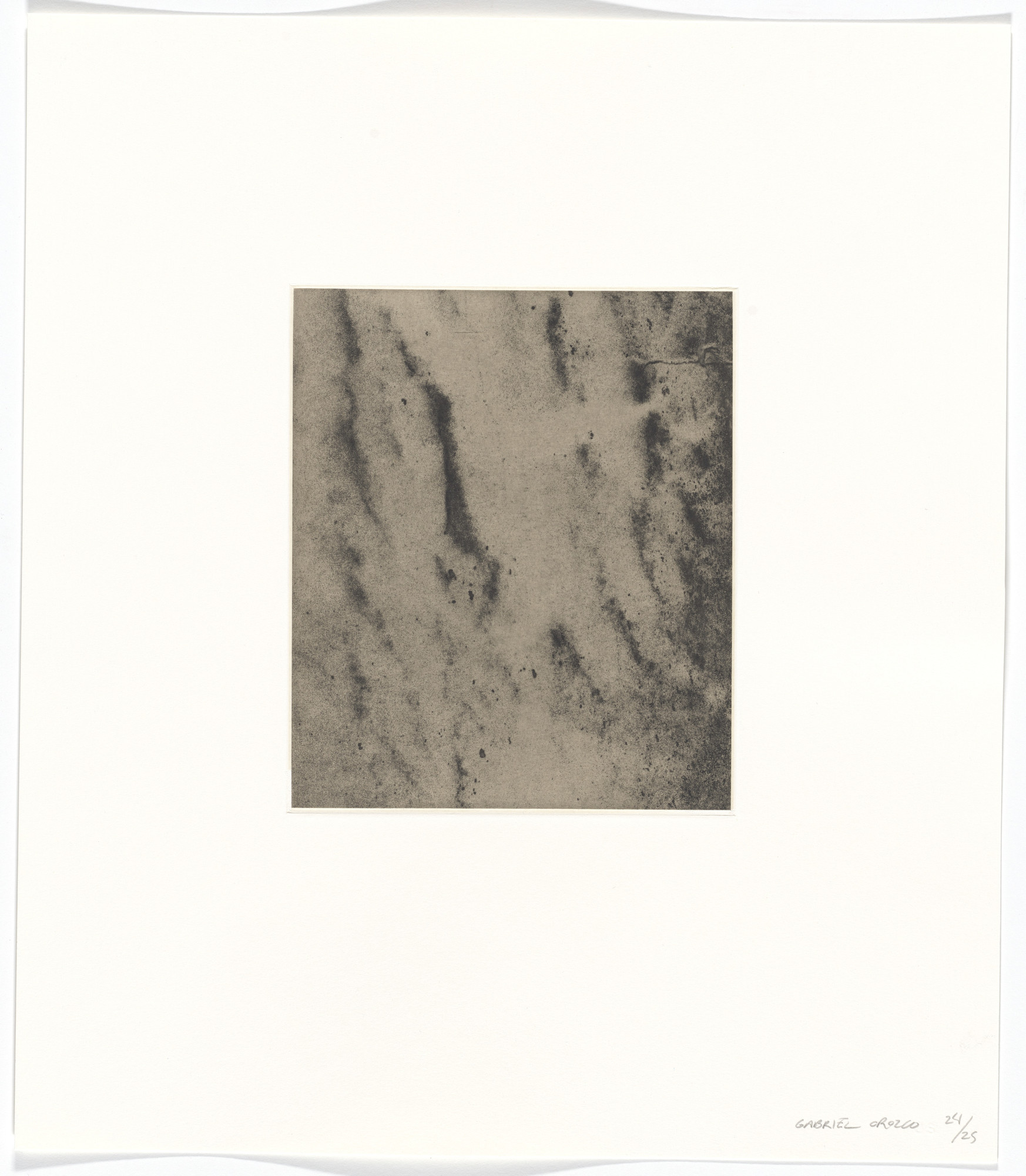 Gabriel Orozco. Untitled from Polvo Impreso (Lint Book)