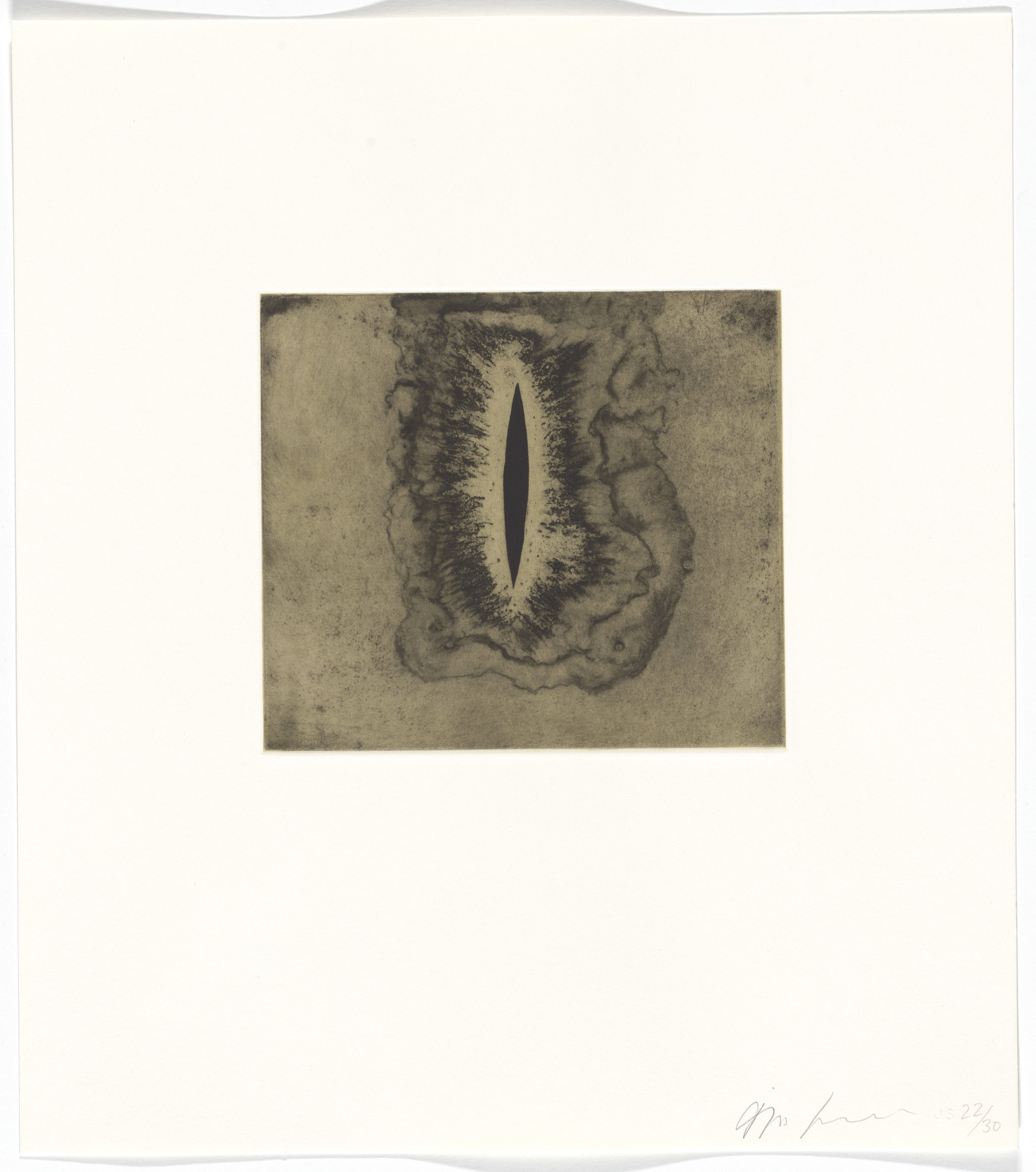 Anish Kapoor. Untitled from Blackness from Her Womb