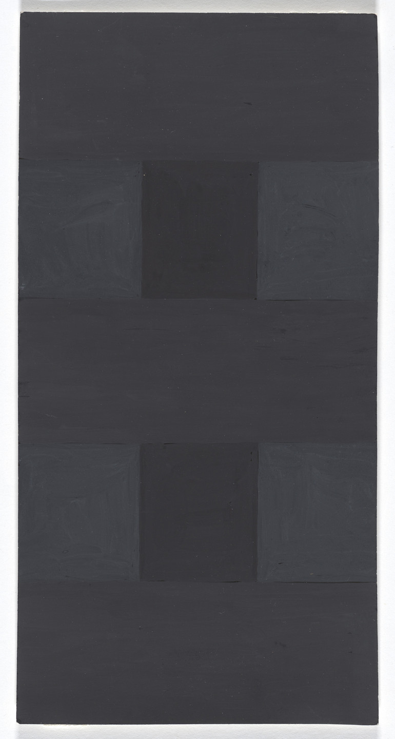 Ad Reinhardt. Abstract Painting. c. 1966