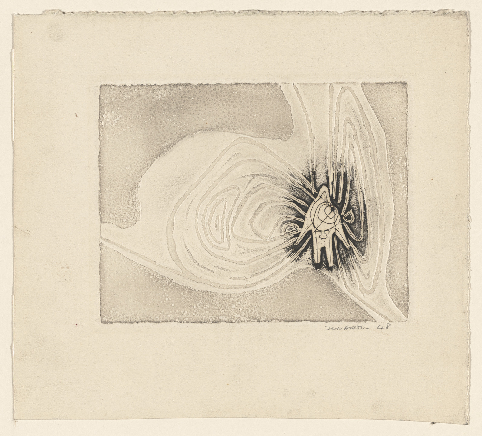 Enrique Zañartu. Composition. 1948