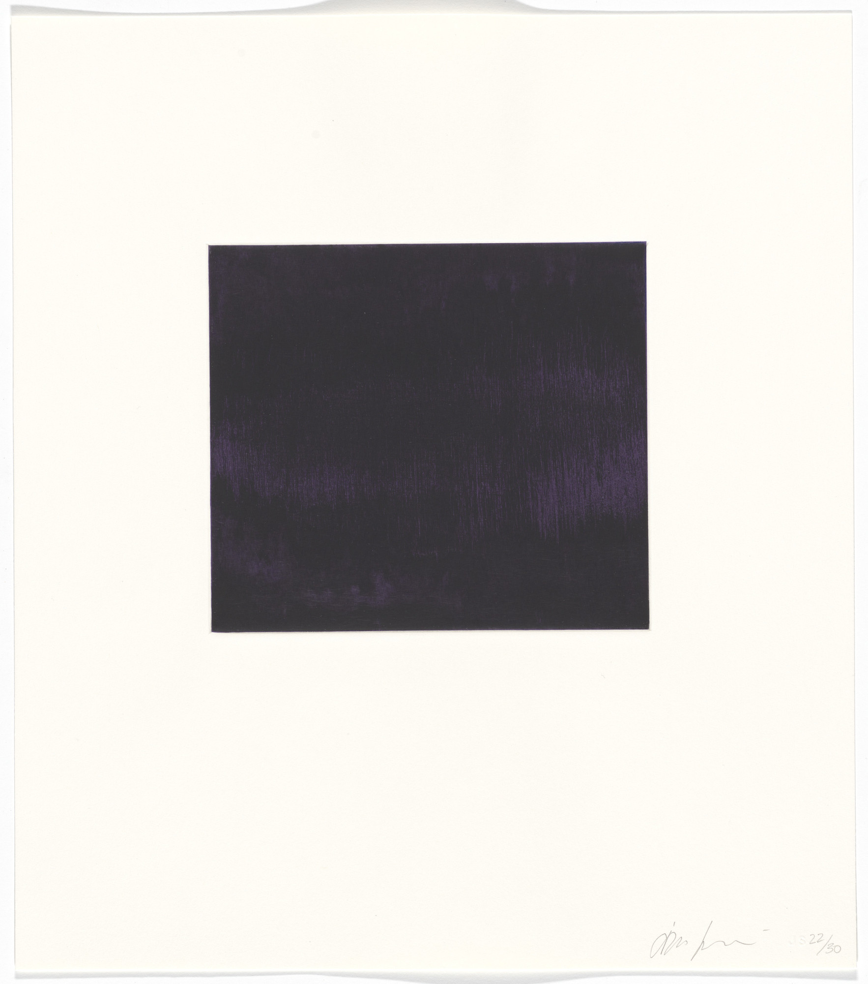 Anish Kapoor. Untitled from Blackness from Her Womb