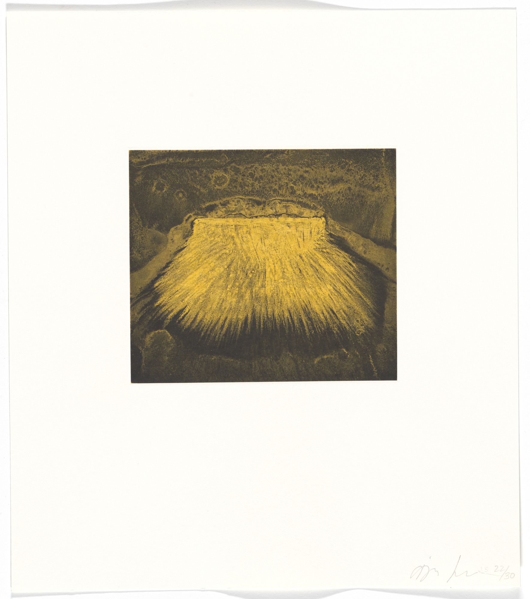 Anish Kapoor. Untitled from Blackness from Her Womb