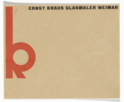 Ernst Kraus stationery envelope
