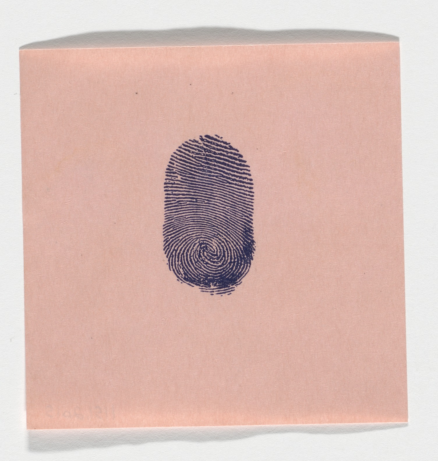 Herbert Bayer. untitled (Bayer's fingerprint)