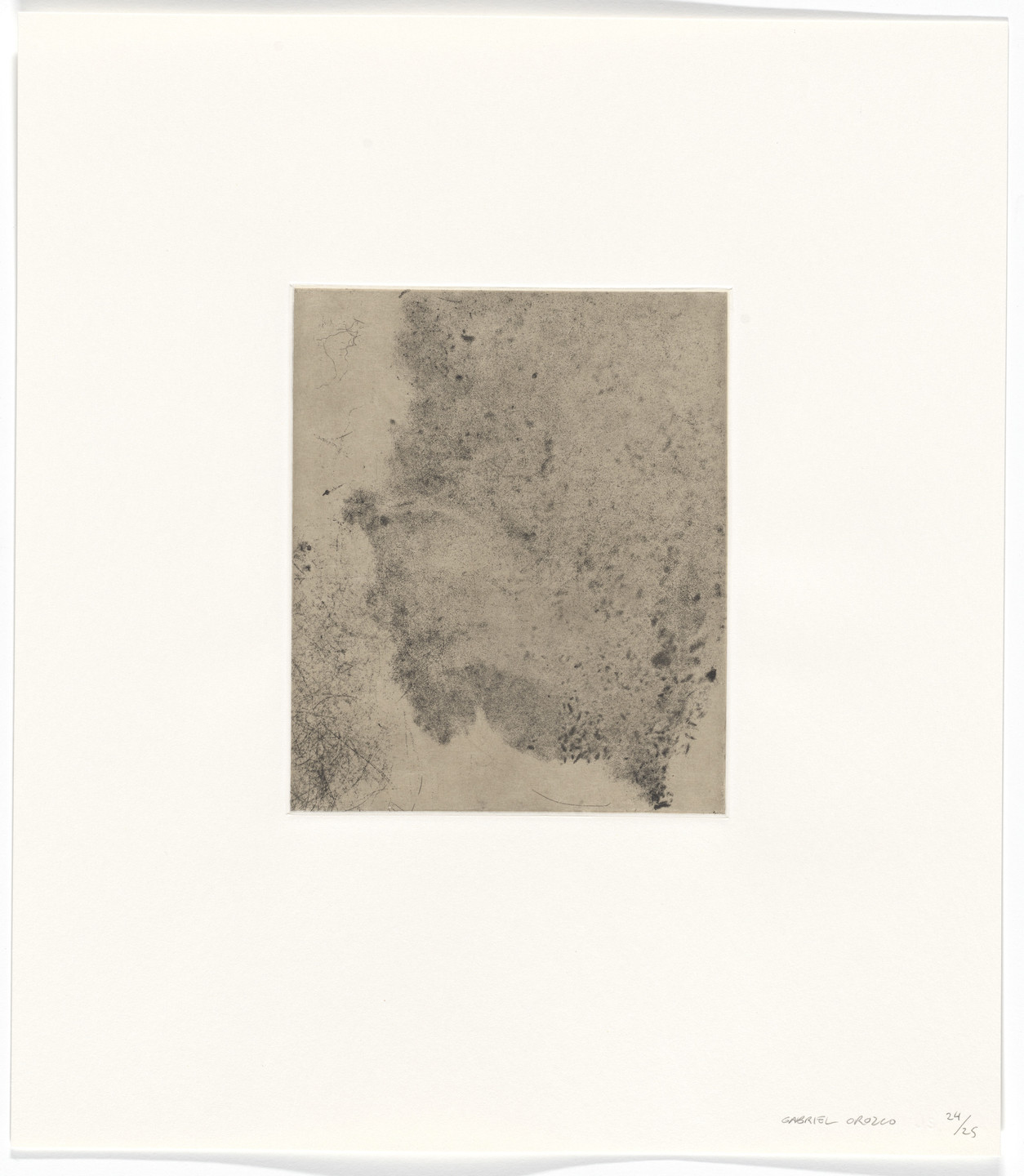 Gabriel Orozco. Untitled from Polvo Impreso (Lint Book). 2002