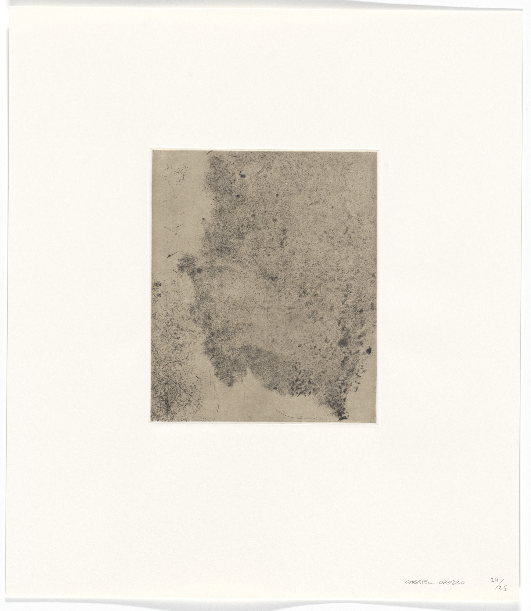 Gabriel Orozco. Untitled from Polvo Impreso (Lint Book)