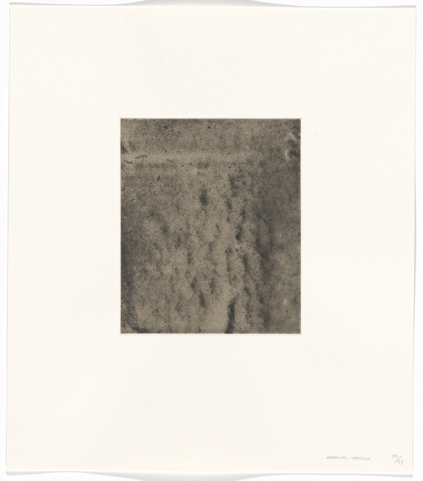 Gabriel Orozco. Untitled from Polvo Impreso (Lint Book)