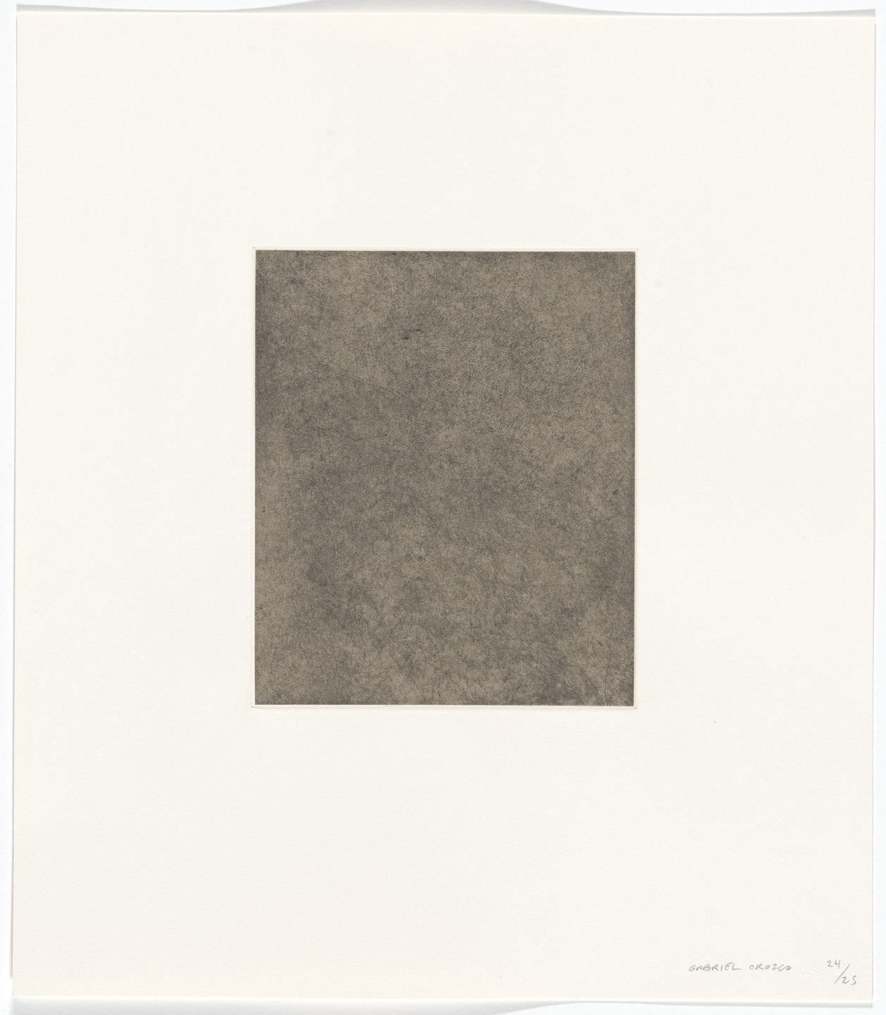 Gabriel Orozco. Untitled from Polvo Impreso (Lint Book). 2002