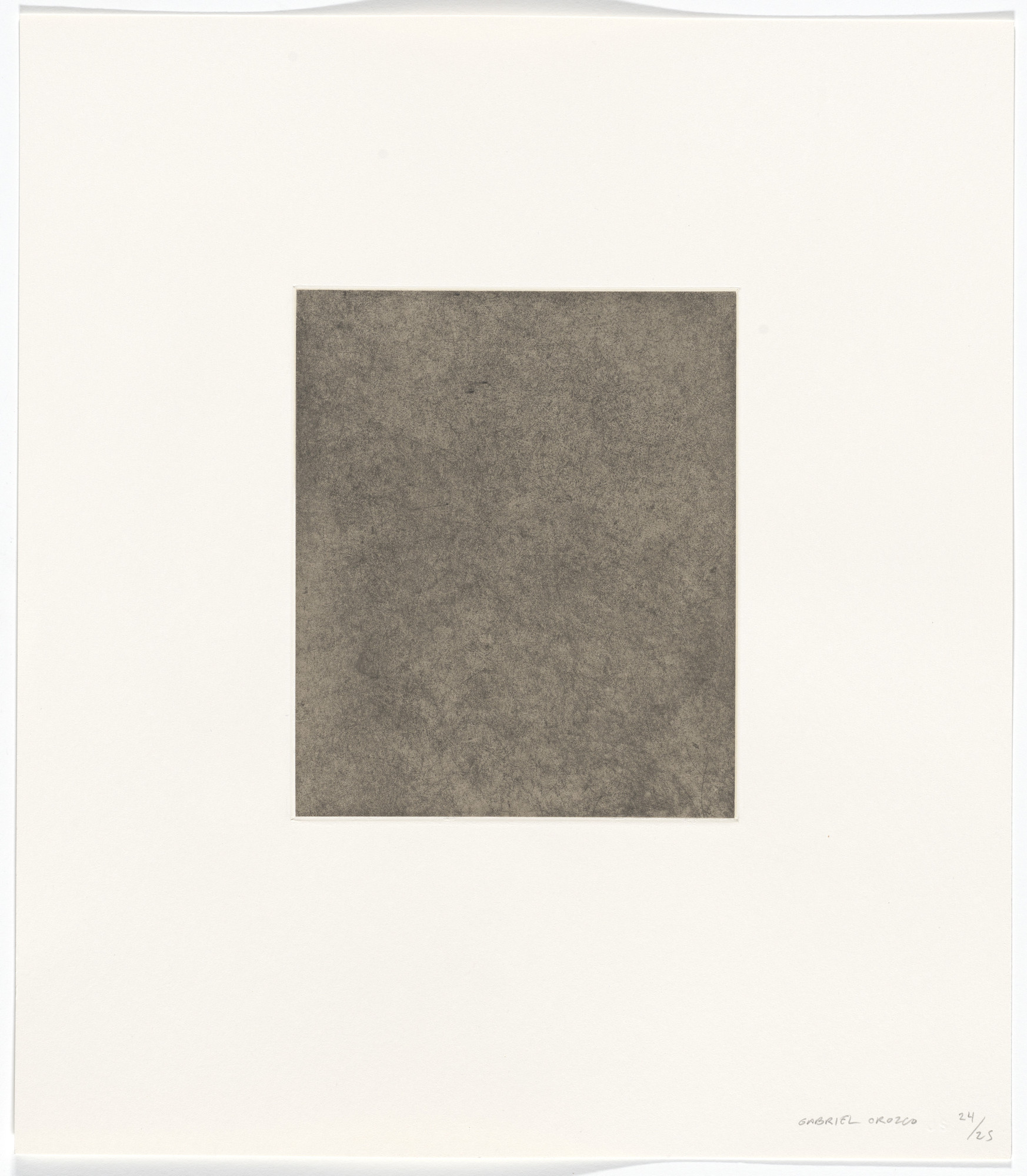 Gabriel Orozco. Untitled from Polvo Impreso (Lint Book)
