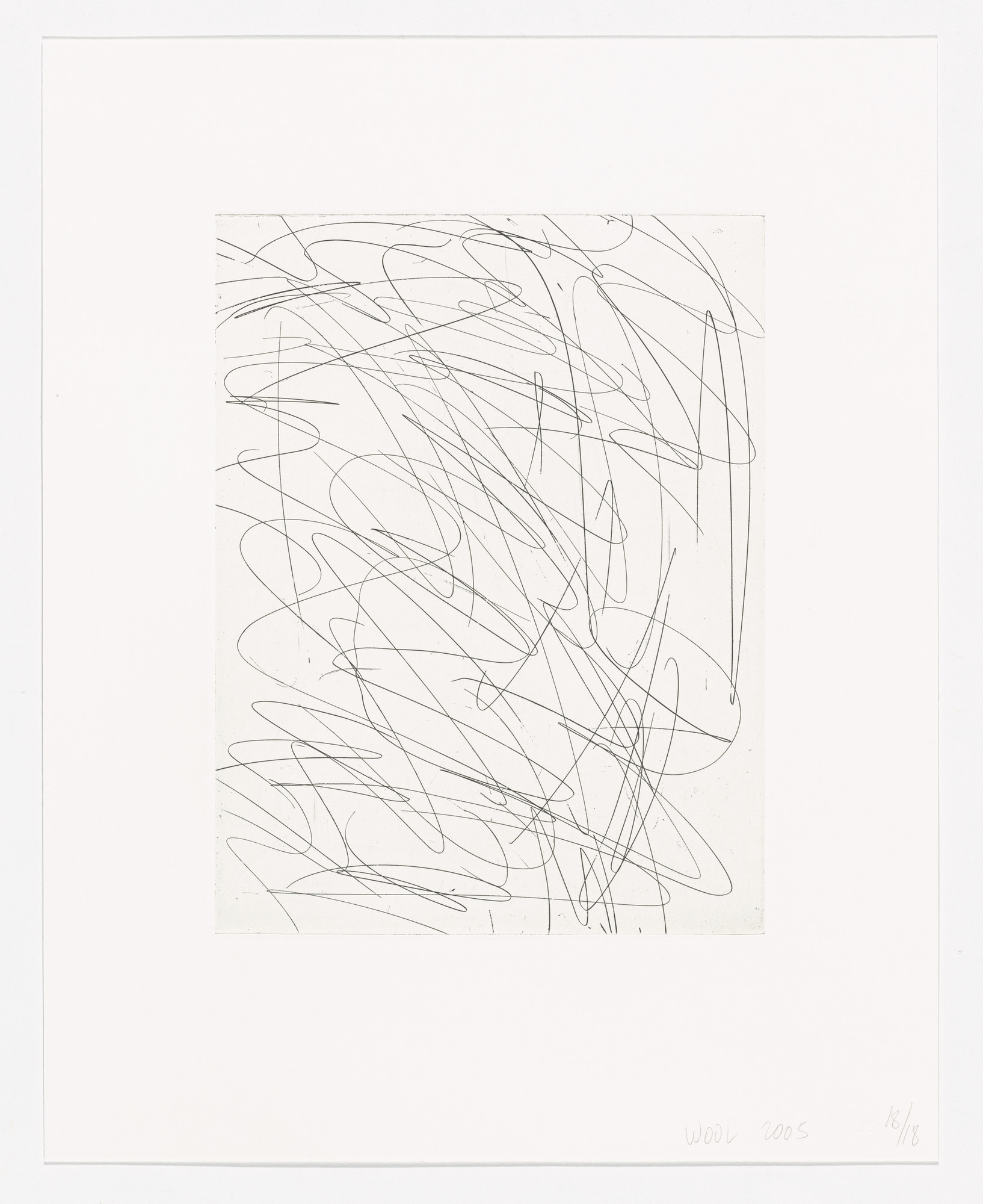 Christopher Wool. Untitled from 6+4