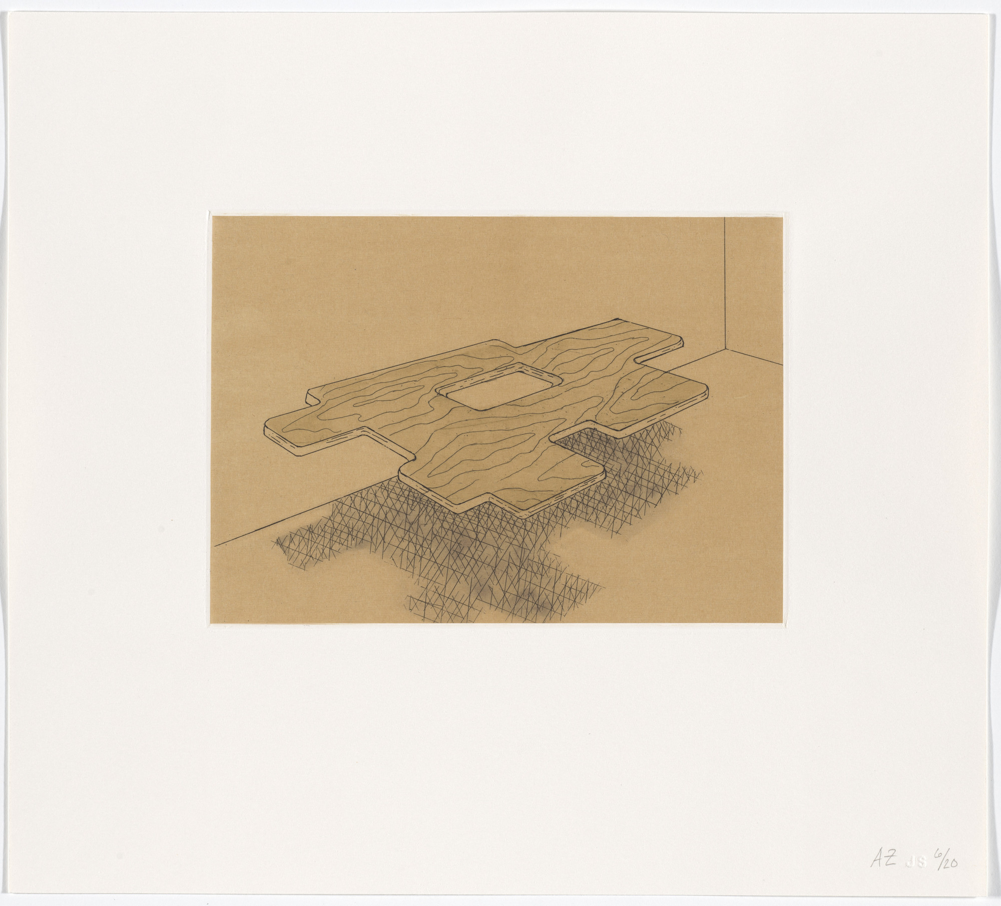 Andrea Zittel. Untitled from Rules of Raugh