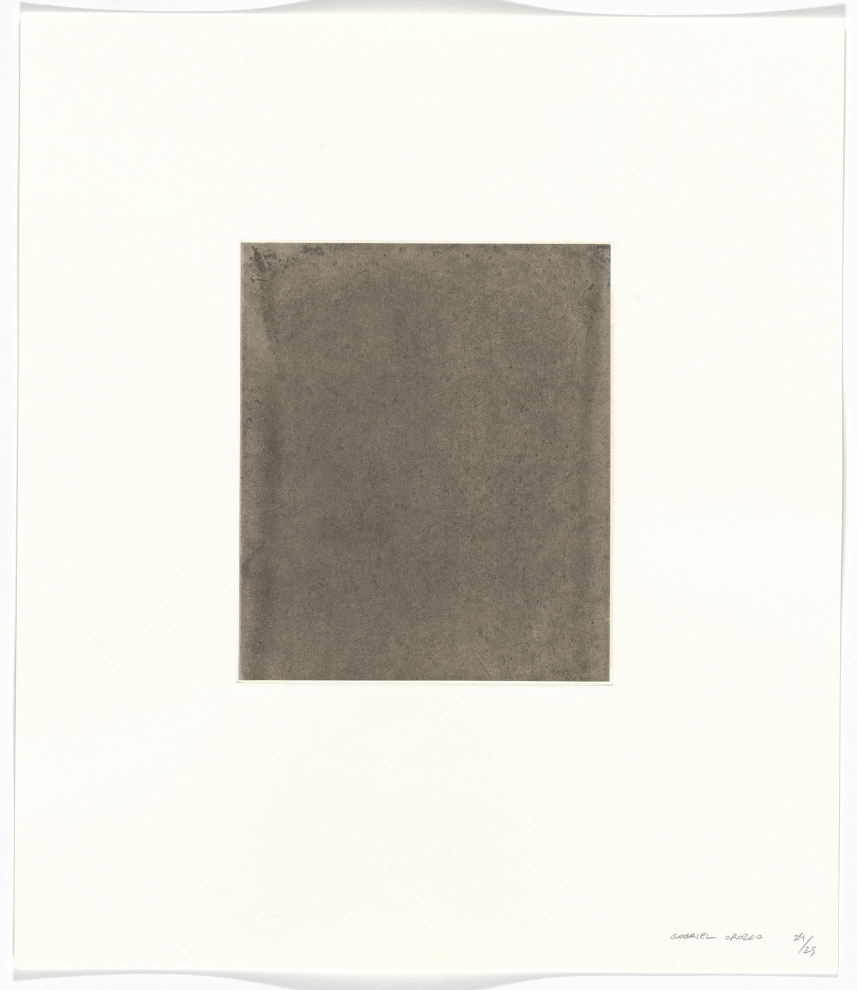 Gabriel Orozco. Untitled from Polvo Impreso (Lint Book). 2002