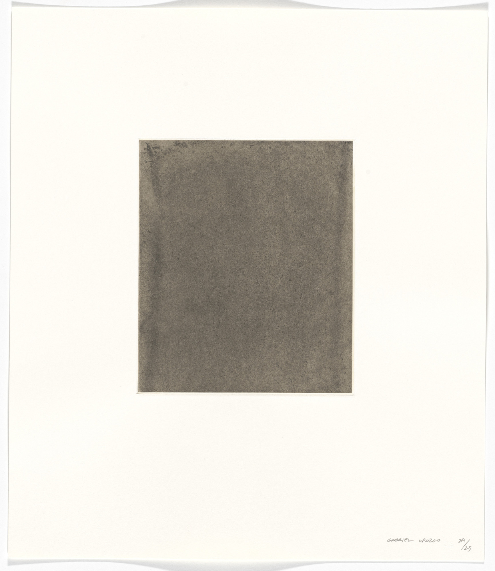 Gabriel Orozco. Untitled from Polvo Impreso (Lint Book)