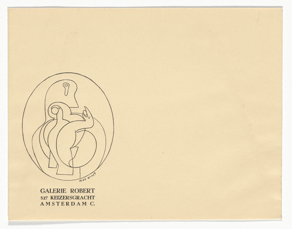 Galerie Robert, Amsterdam Stationery Envelope