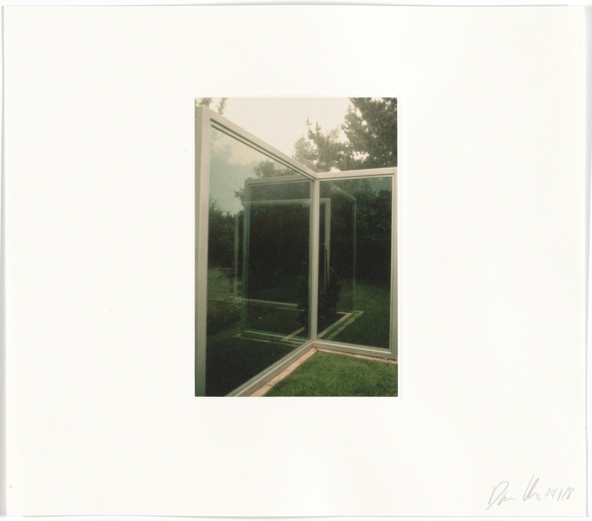 Dan Graham. Untitled from Two-Way Mirror / Hedge Projects