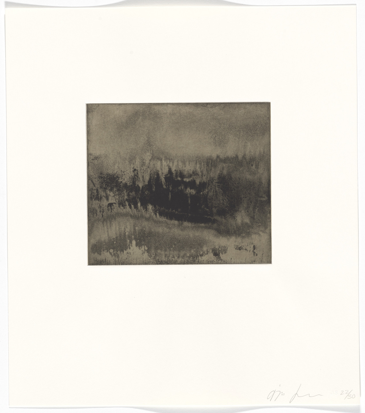 Anish Kapoor. Untitled from Blackness from Her Womb. 2001