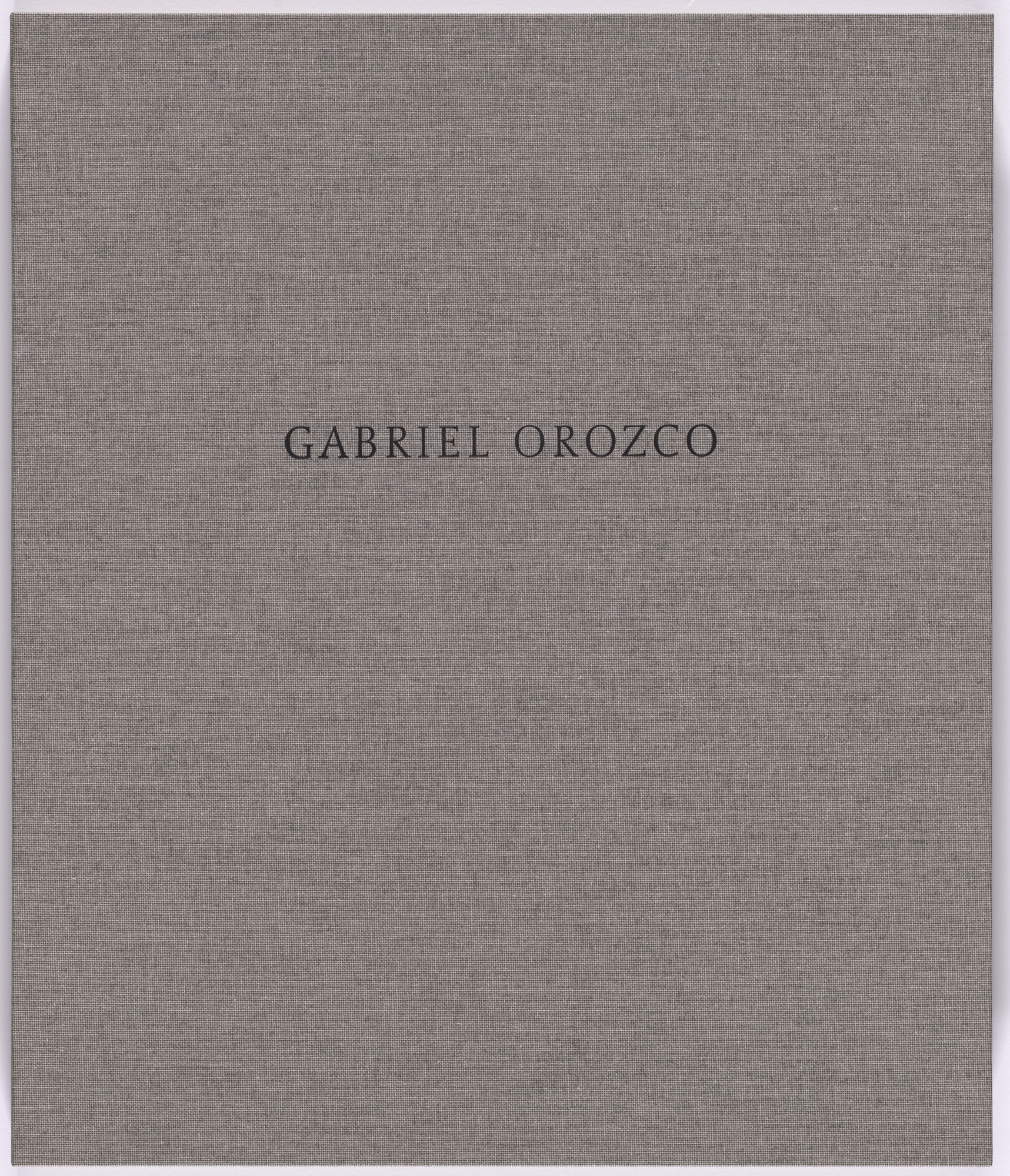 Gabriel Orozco. Polvo Impreso (Lint Book). 2002 | MoMA