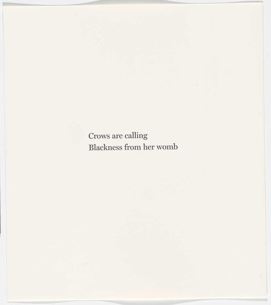 Untitled from Blackness from Her Womb