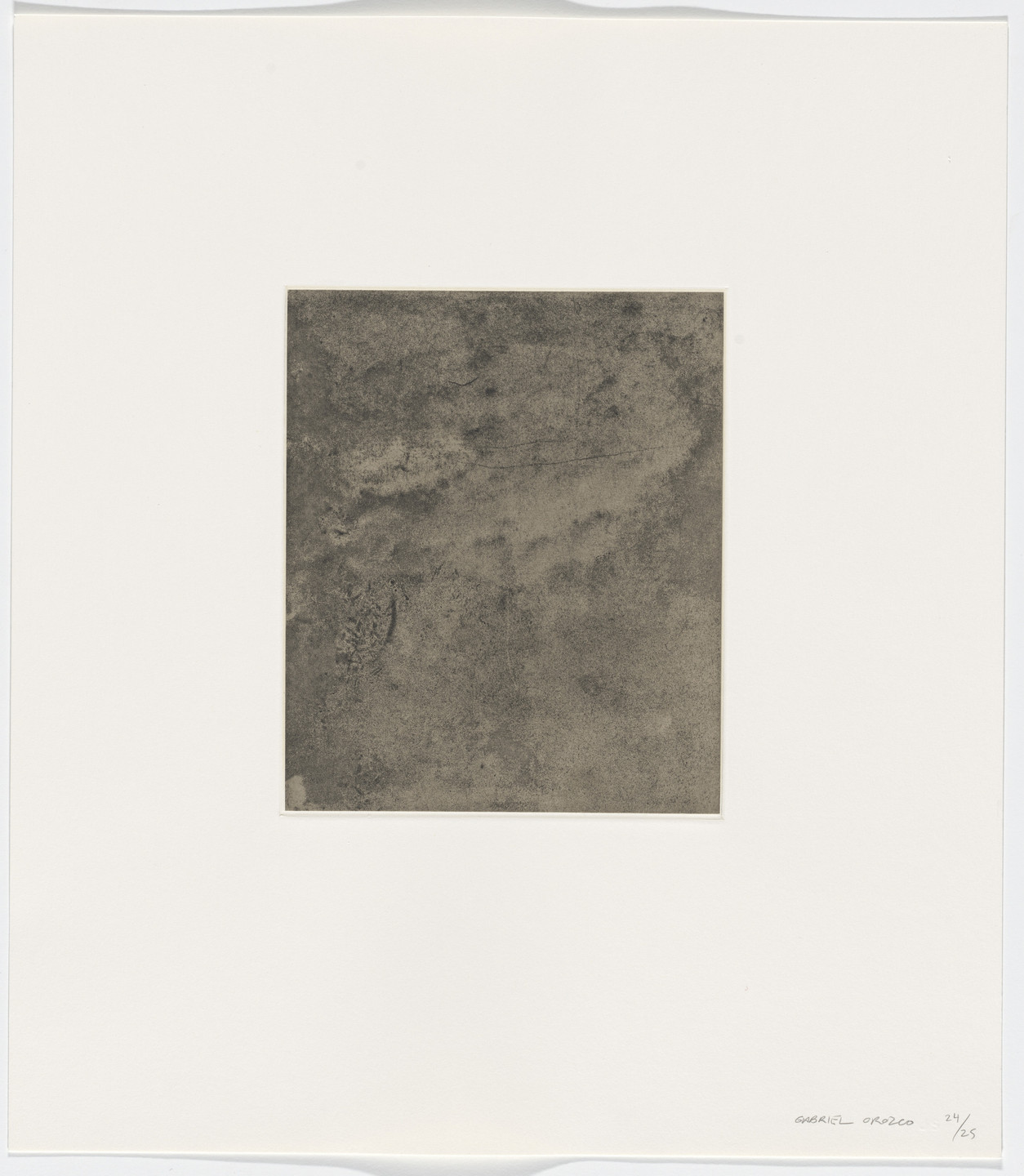 Gabriel Orozco. Untitled from Polvo Impreso (Lint Book). 2002