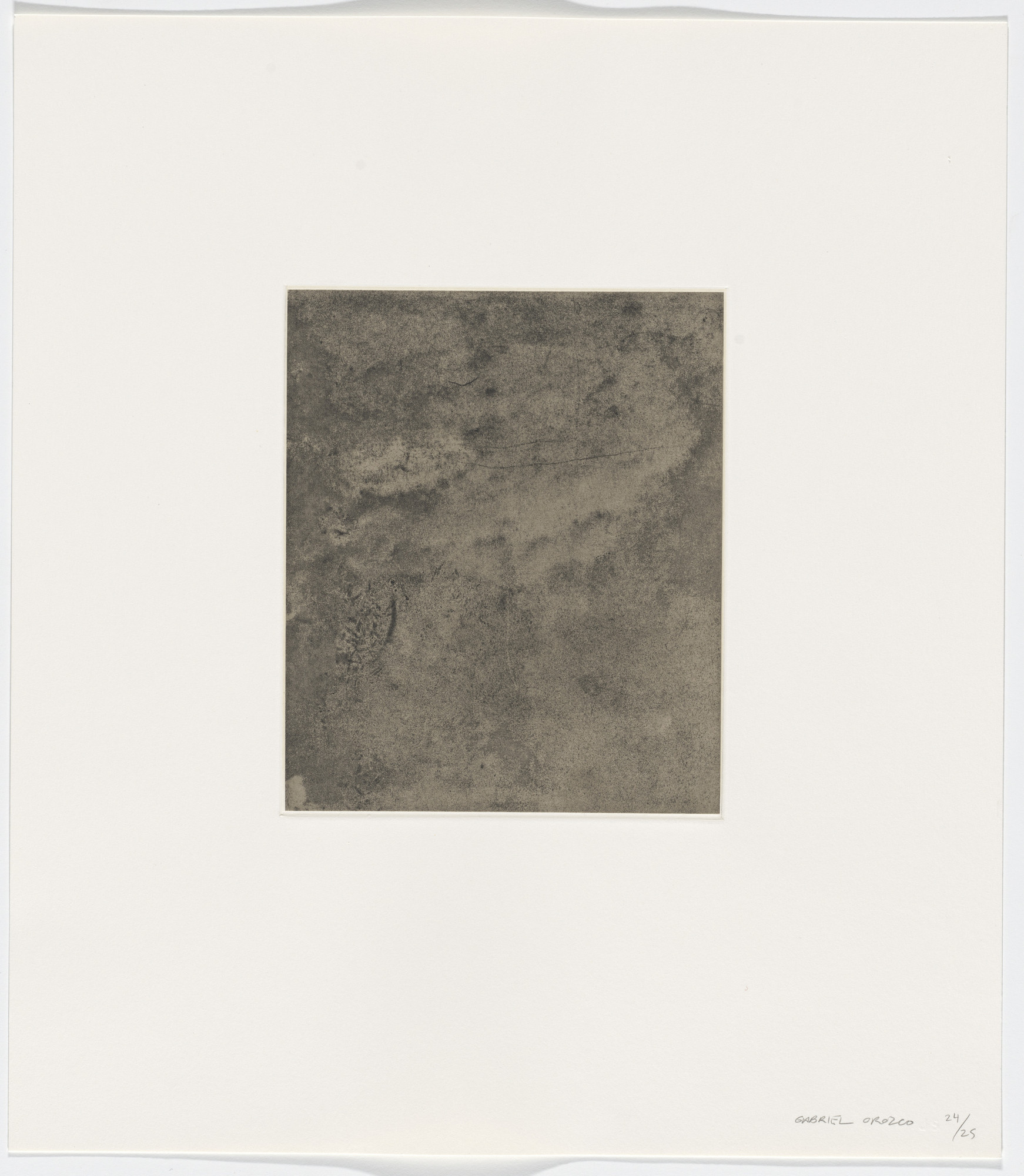 Gabriel Orozco. Untitled from Polvo Impreso (Lint Book)