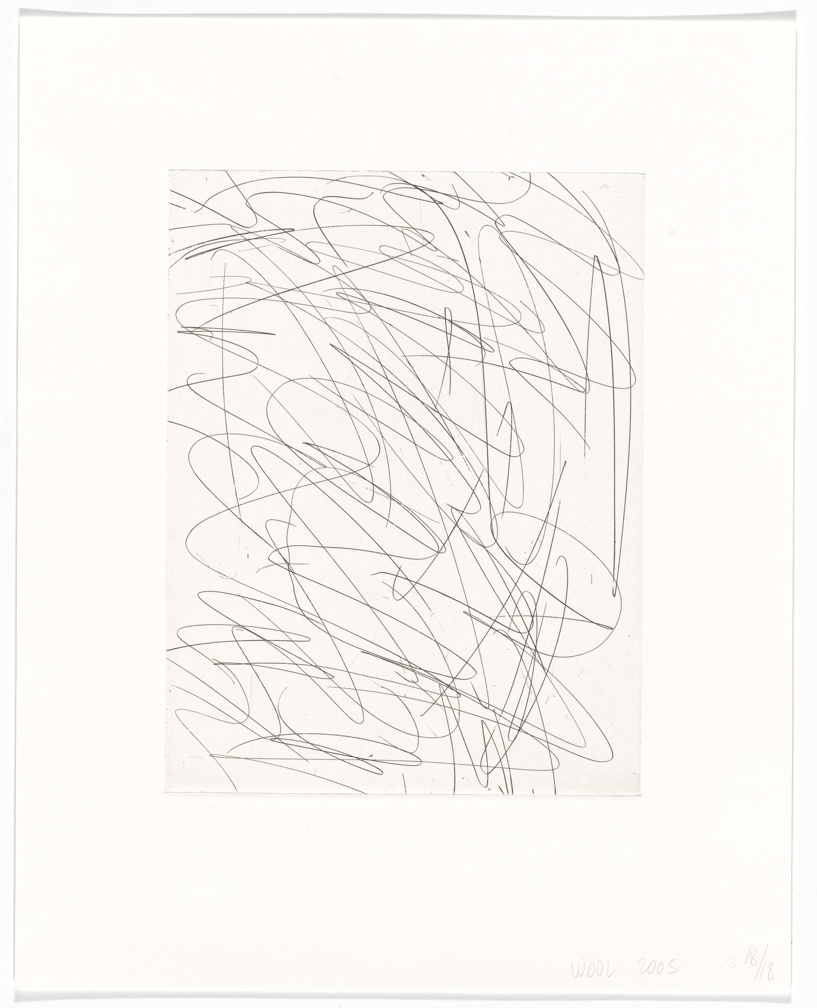 Christopher Wool. Untitled from 6+4
