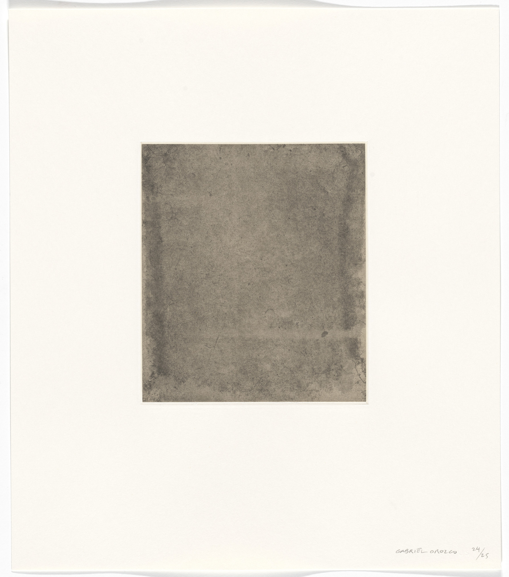Gabriel Orozco. Untitled from Polvo Impreso (Lint Book)
