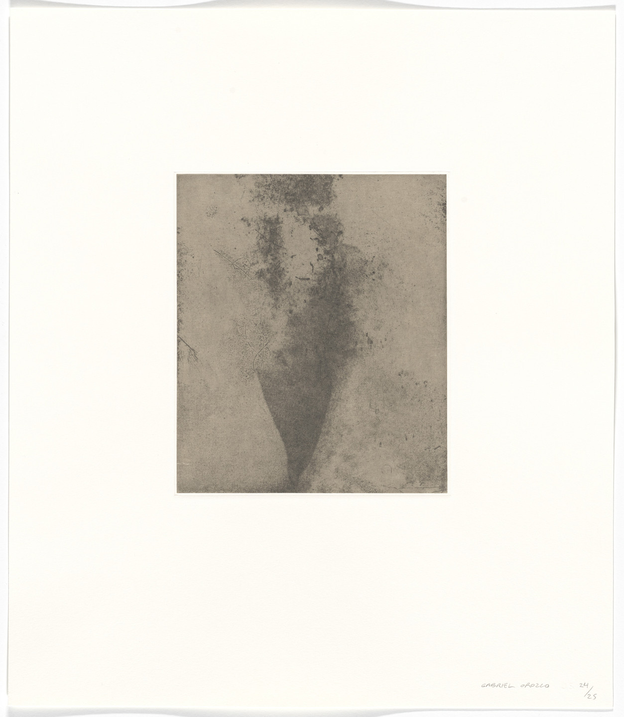 Gabriel Orozco. Untitled from Polvo Impreso (Lint Book). 2002